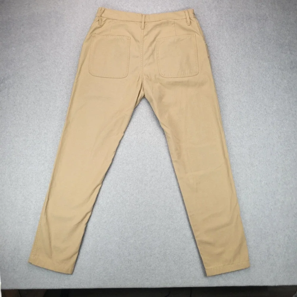 Taylor Stitch Camp Pant Mens 31 Khaki Organic Cotton Slim Workwear Huckberry